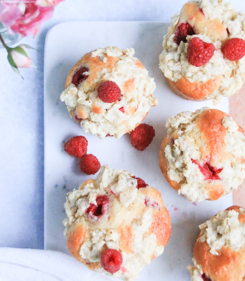 ...what Ina loves : Himbeermuffins mit weißer Schokolade