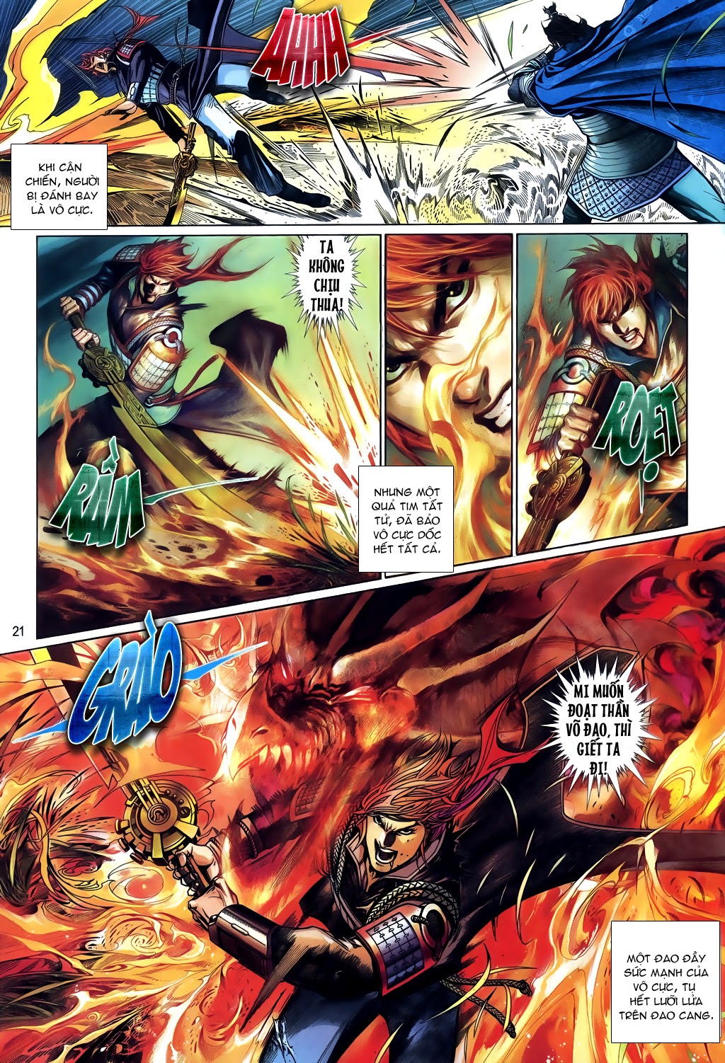 Phong Vân Tân Tác Thần Võ Ký Chap 21 - Next Chap 22