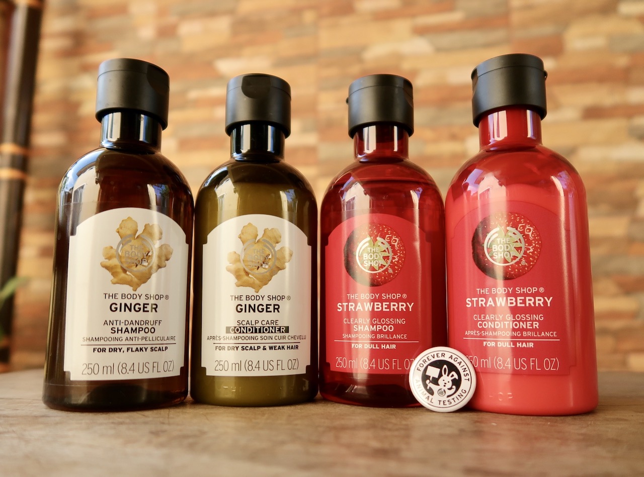 Afskrække tro på analyse The Body Shop Ginger and Strawberry Shampoo and Conditioner: Perfect for  oily hair and scalp!