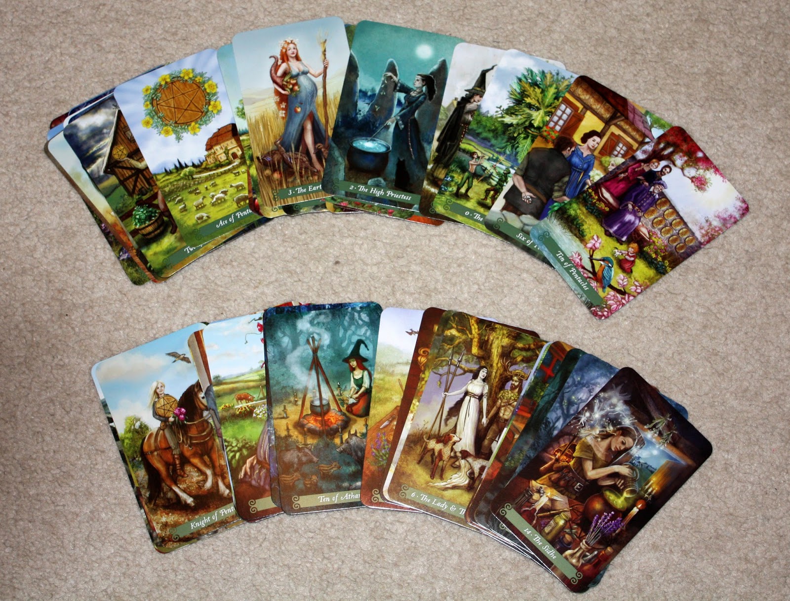 Таро зеленой ведьмы картинки