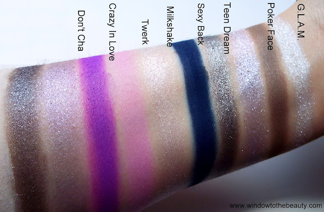 Bh Cosmetics Remix Dance 00’s metallics formula review and swatches