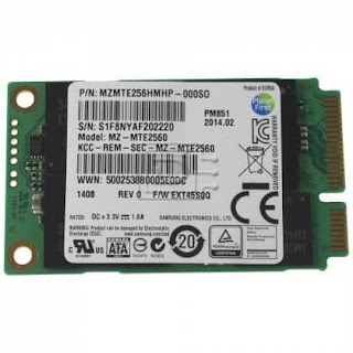 SSD Msata 256GB SamSung PM851 Giá tốt chất lượng