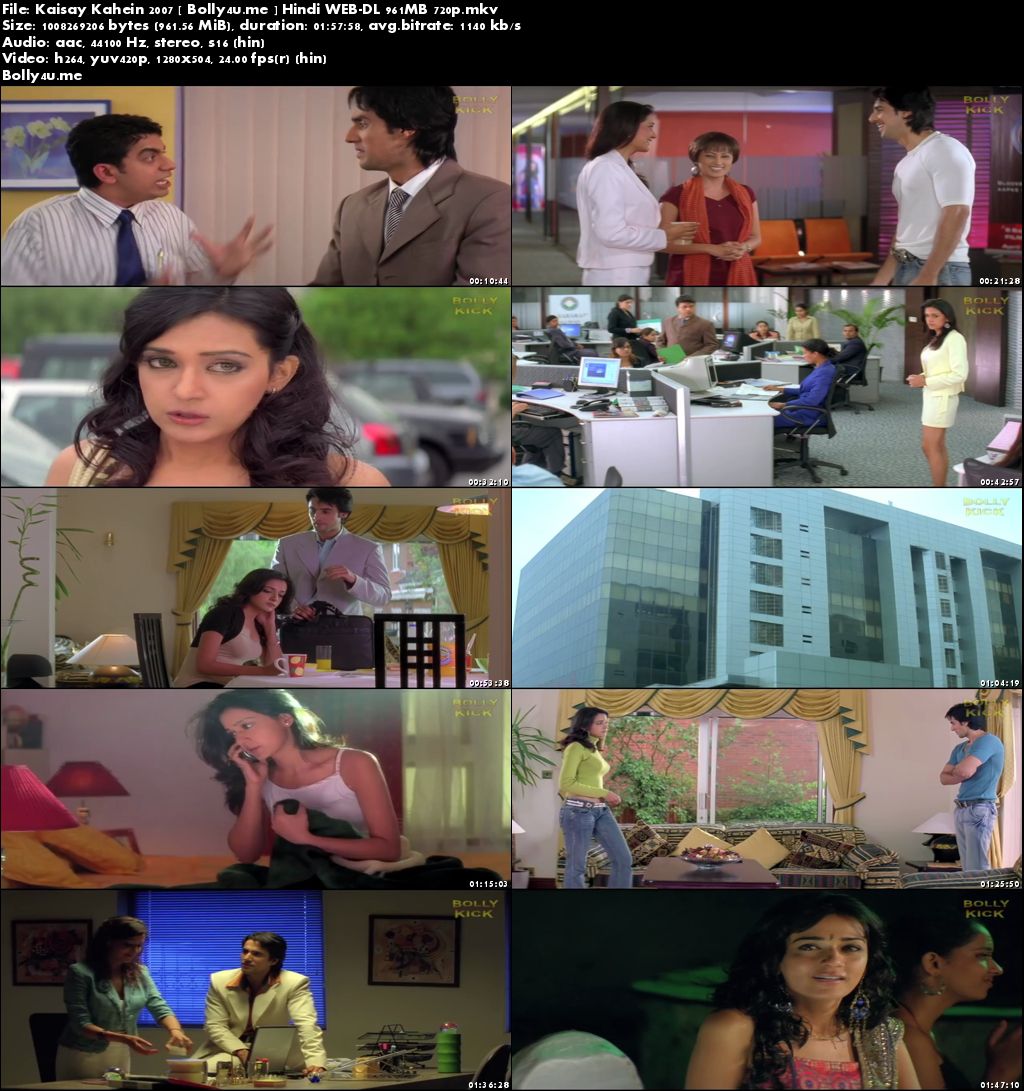 Kaisay Kahein 2007 WEB-DL 950MB Hindi Movie 720p Download