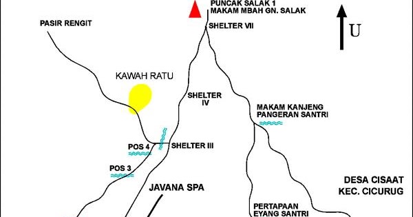 Nirwana Tempat Semesta Kirana Bersemayam Jalur Pendakian Gunung Salak Via Cimelati