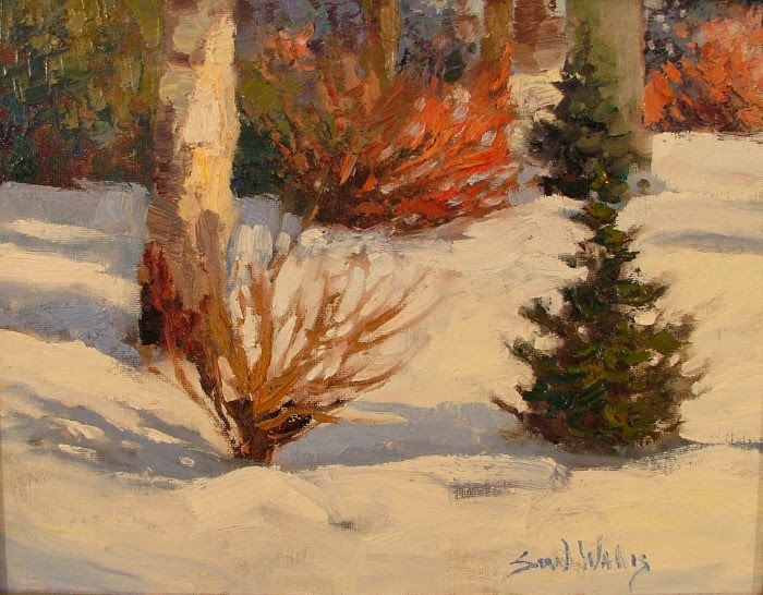 Художник-импрессионист. Sean Wallis