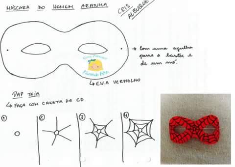 Free Printable Mask Templates with Spiderman Style. - Oh My Fiesta! for  Geeks