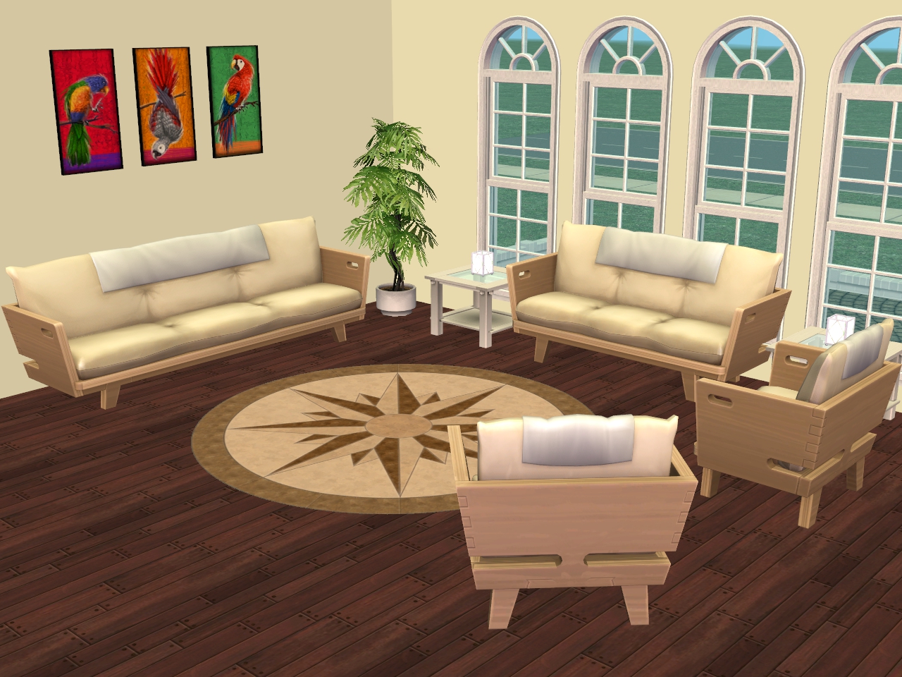 the sims 2 living room