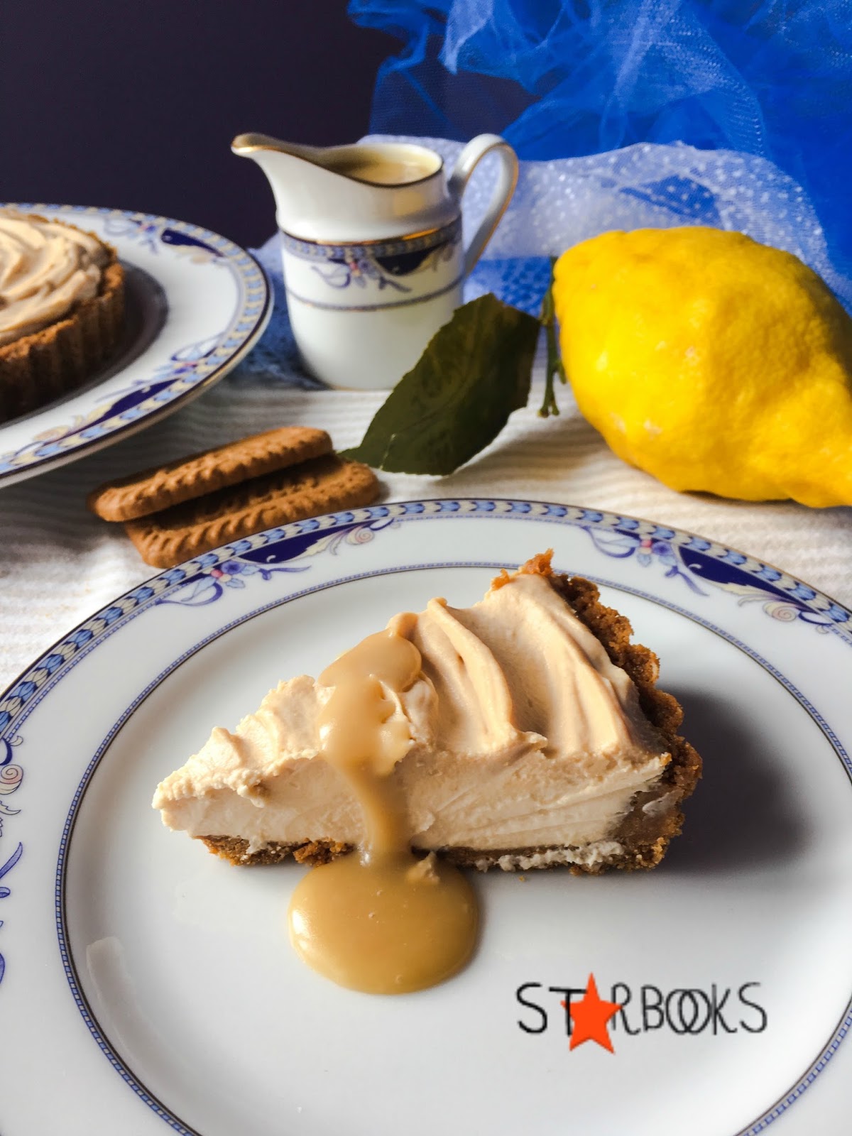 Starbooks LEMON CARAMEL CHEESECAKE