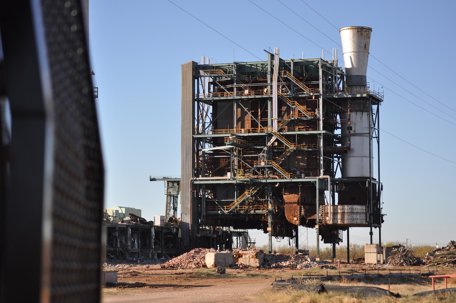Power morgan creek unit comes down tumbling