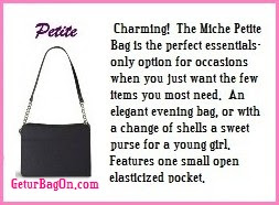 Petite Base Bag