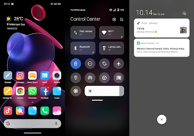 MIUI 12 with Control Center
