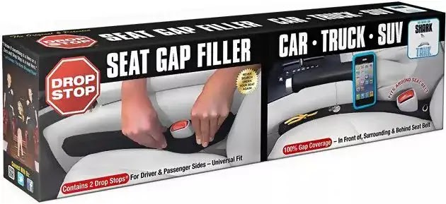 Drop stop original car seat gap filler shark tank car accessories