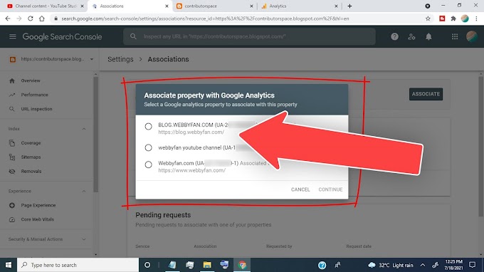 Fixed Can't find Google Analytics property in Google Search Console