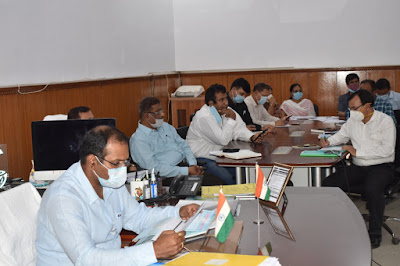 Covid19 Vaccination कोविड19 टीकाकरण, anjnewsmedia online, DM Meeting