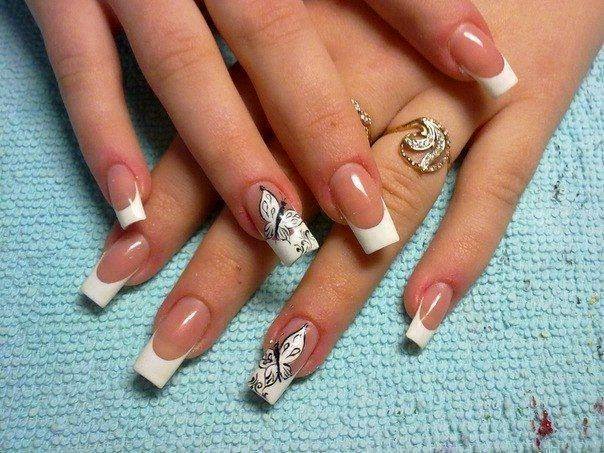White Nails Designs. - trends4everyone