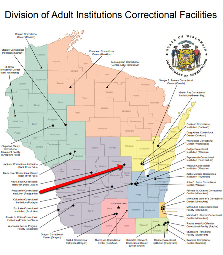 Retiring Guy's Digest Greetings from Redgranite, home to 1 of 11