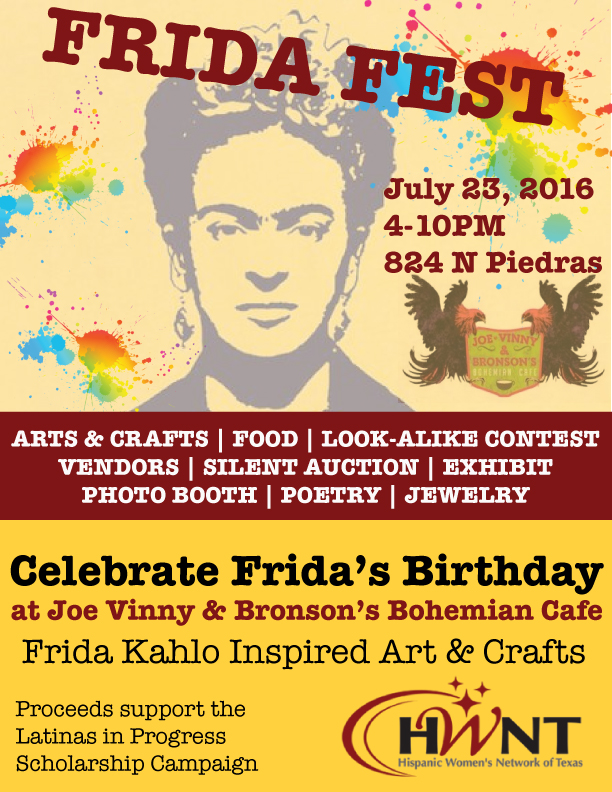 HWNT El Paso Chapter FRIDA FEST July 23