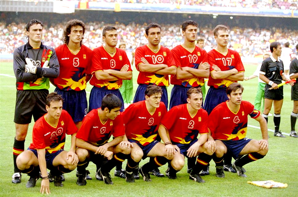 SELECCIÓN OLÍMPICA DE ESPAÑA contra Polonia 08/08/1992 Medalla de Oro