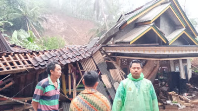 Sekilas Info Kejadian Bencana Alam Minggu Malam di Wilayah Kecamatan Pituruh