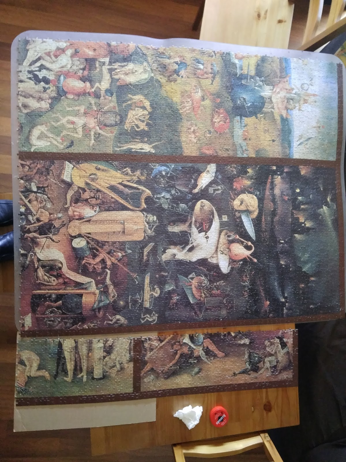 Puzzléfilo El Bosco, El Jardín de las Delicias (1505), 10000 piezas