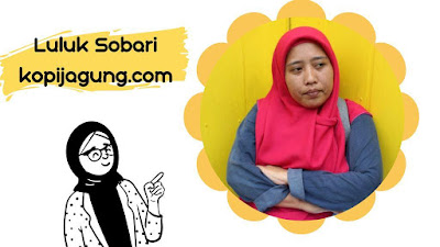 Mba Luluk Sobari Kopi Jagung