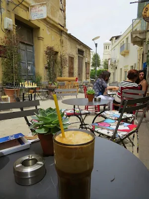 One Week in Cyprus Itinerary: Frappe in Old Town Lemesos