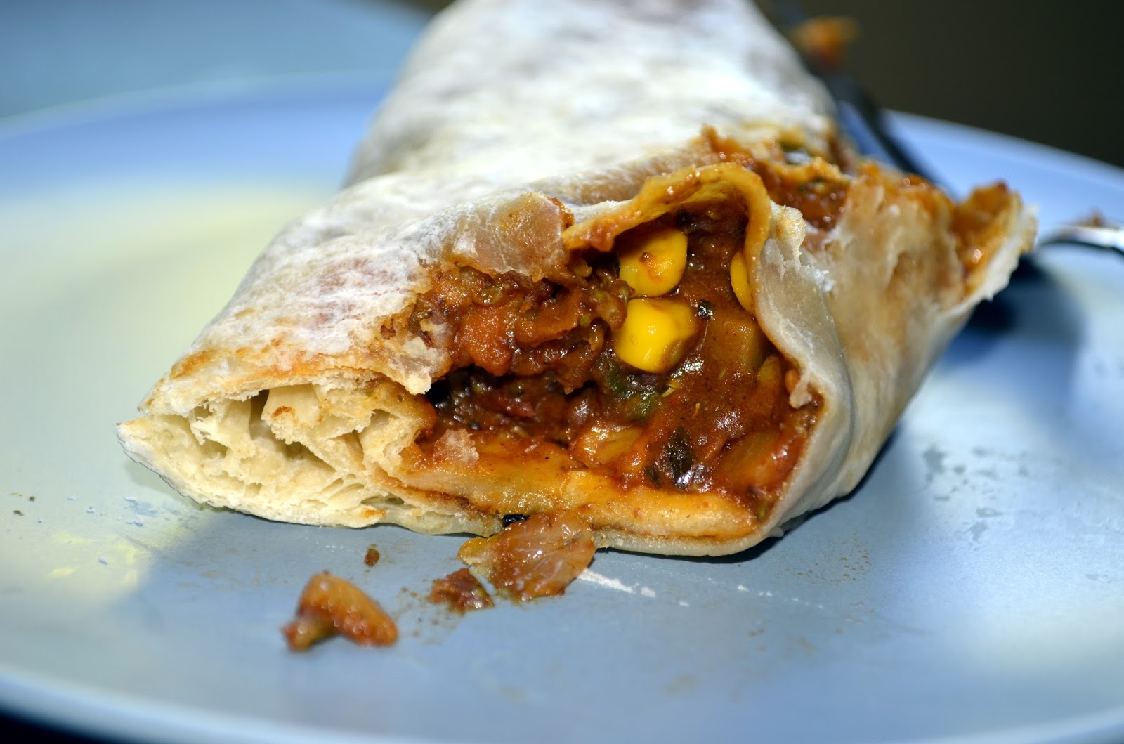 With Kale on Top! Trade Joe's Vegetable Burritos