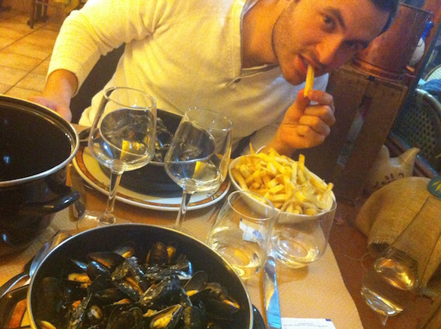 Moules-frites in Trouville