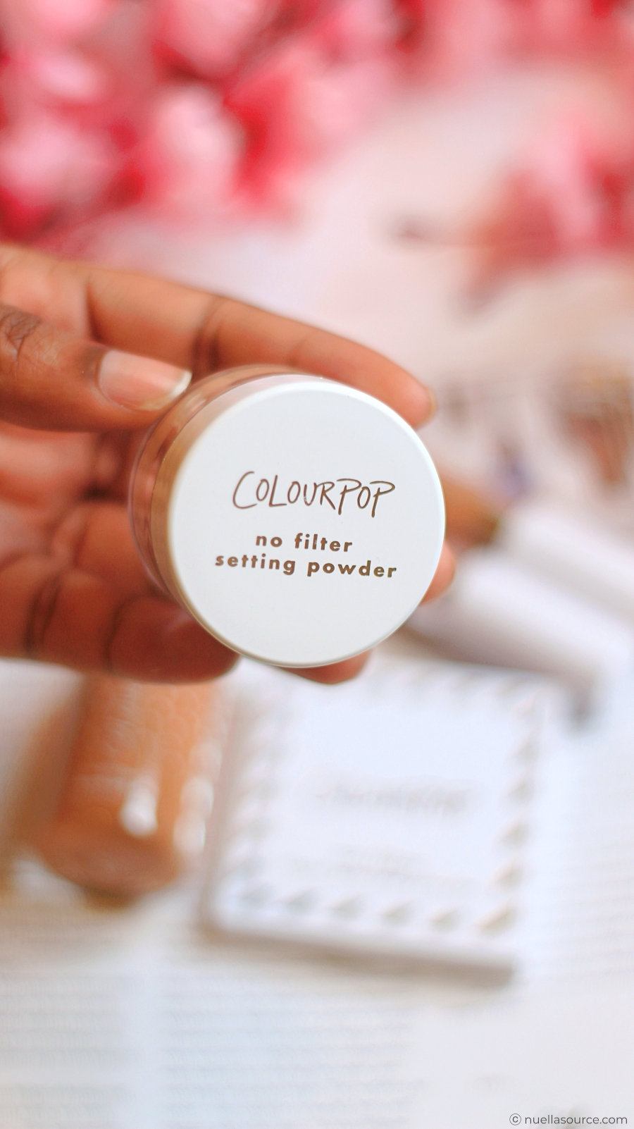 Colourpop no filter loose setting powder banana