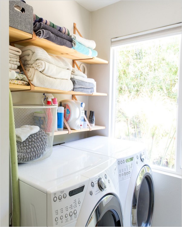 Laundry Room Shelving Ideas Home Interior Exterior Decor Design Ideas