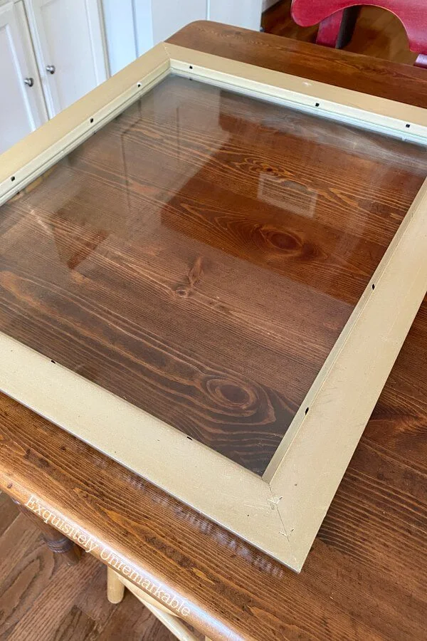 Glass Front Picture Frame