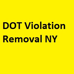 DOT Violation Removal NY