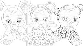 Cry Babies Interactive Dolls coloring.filminspector.com