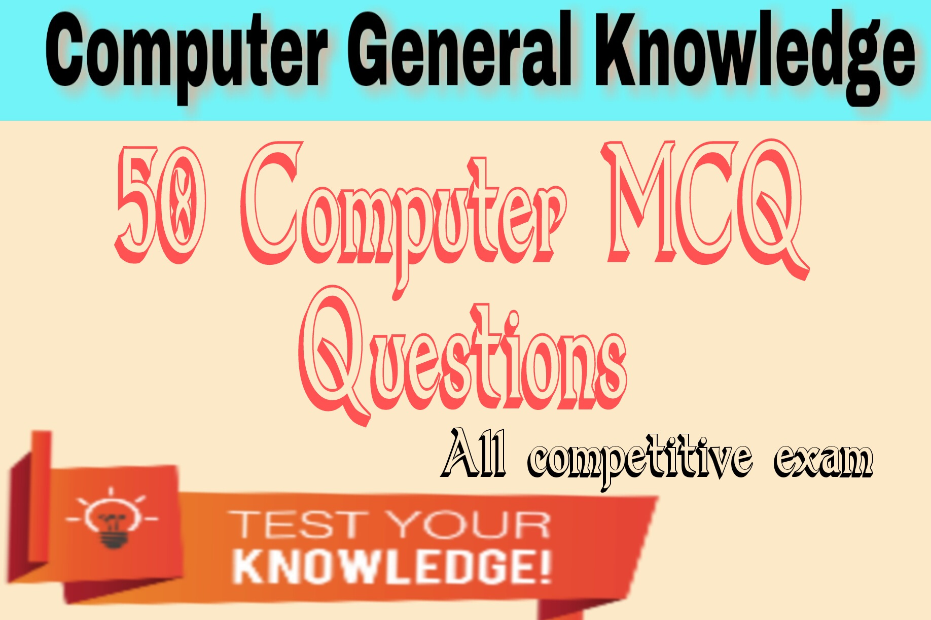 50 Computer MCQ Questions And Answers In English pdf