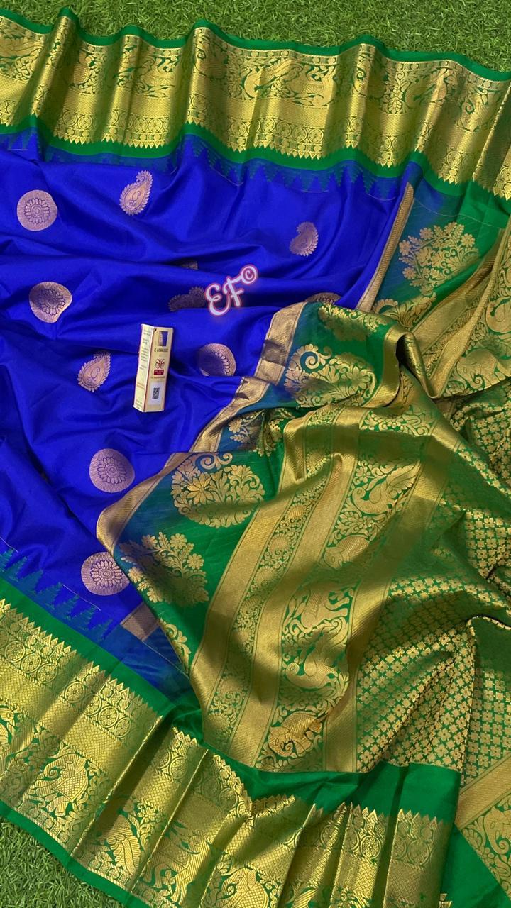 Pure gadwal silk sarees