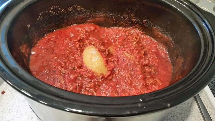 Flours and Fudge: Crock Pot Spaghetti Sauce