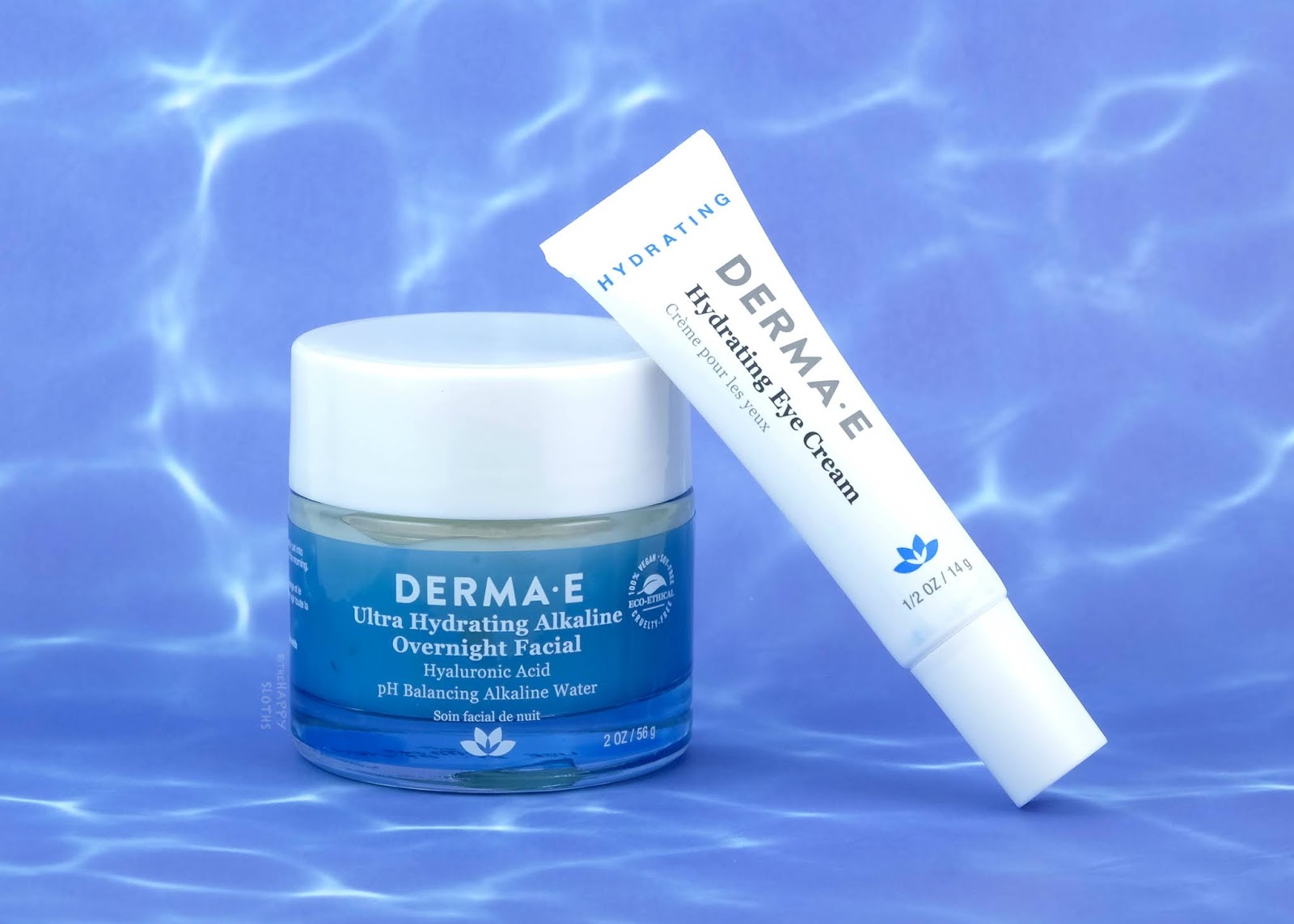 Derma E Hydrating Eye Cream & Ultra Hydrating Alkaline Overnight