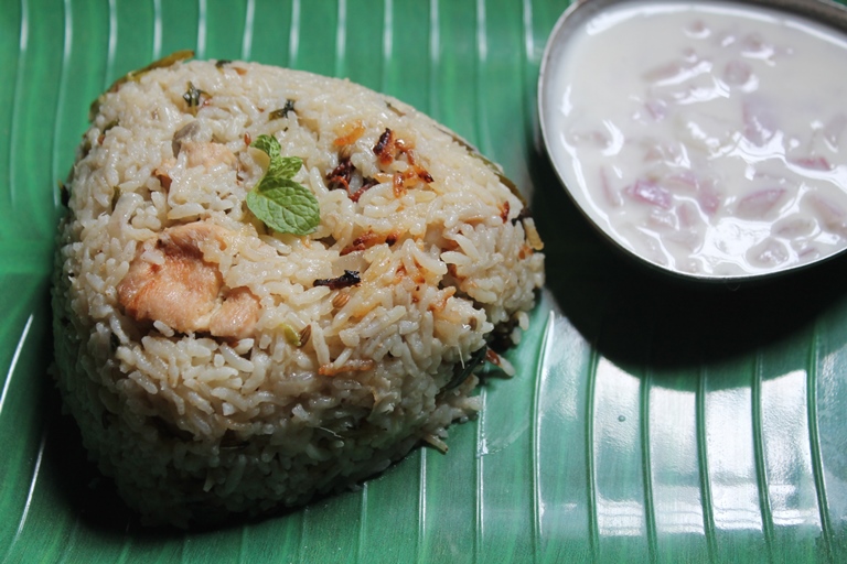 Chicken White Rice Recipe / Coconut Milk Chicken Biryani Recipe Yummy