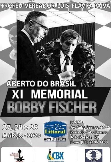 Aberto do Brasil – XI Memorial Bobby Fischer 2022 – CAREVCHESS