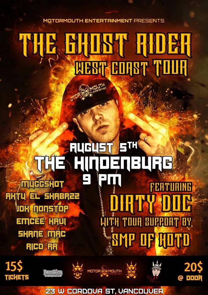 RIKO RA : THE GHOST RIDER ( WEST COAST TOUR )