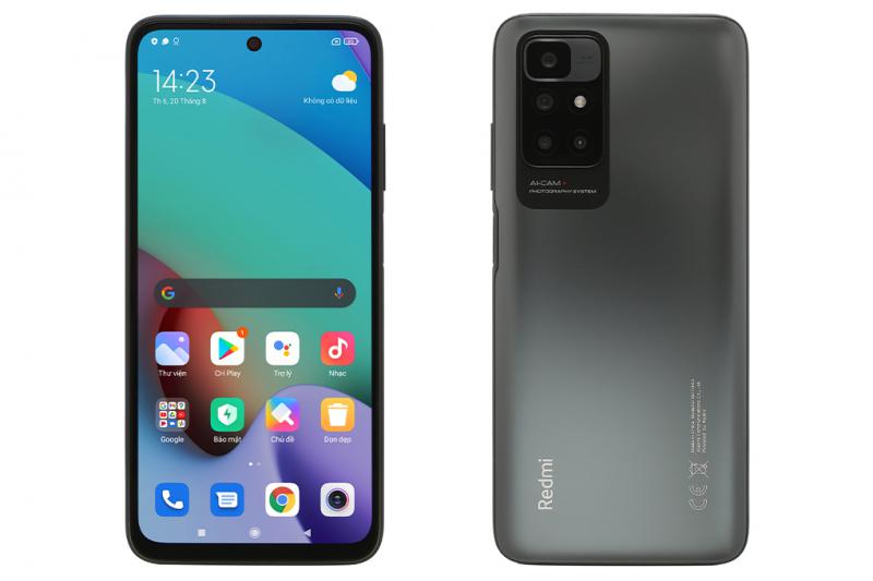 Điện thoại Xiaomi Redmi 10 2022 4GB/128GB Xám – Hàng chính hãng