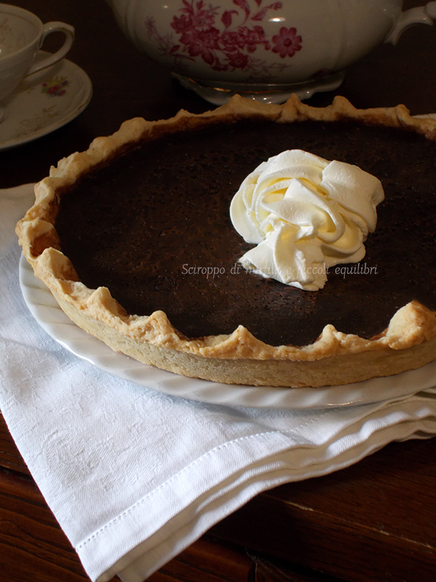 Minny's Chocolate Pie  Torta al cioccolato di Minny