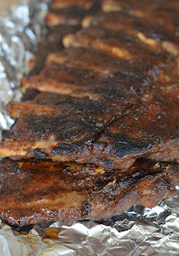 BBQ Indian Spiced Ribs with Sticky Ginger Glaze