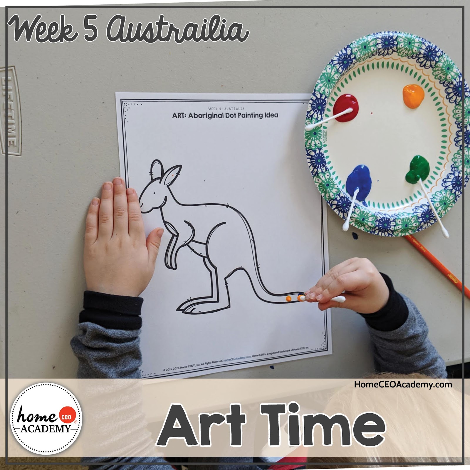 Australian Dot Art 4th Art With Mrs Nguyen
