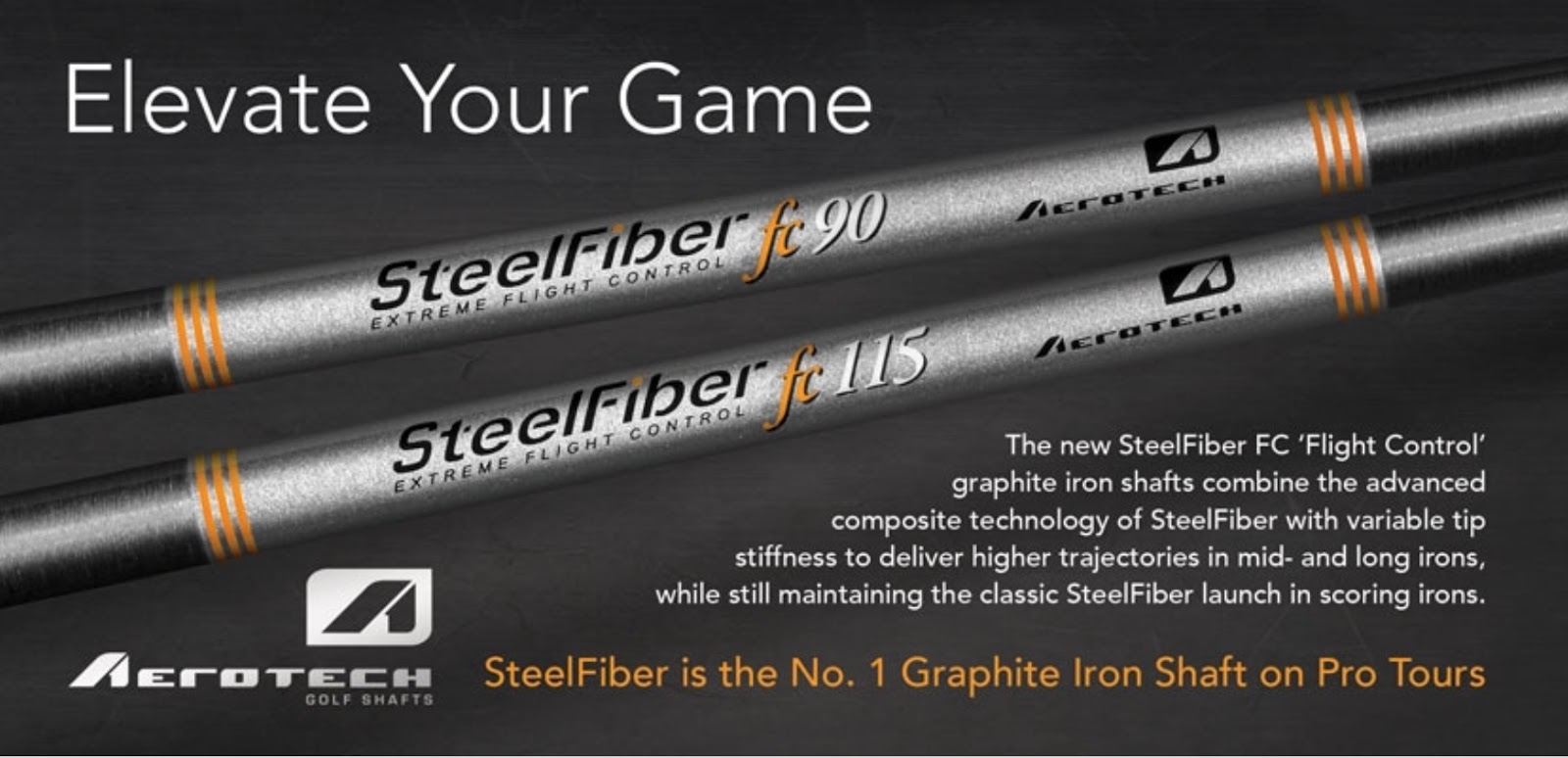 The #1 Writer in Golf: Aerotech Golf SteelFiber FC Graphite Iron Shafts