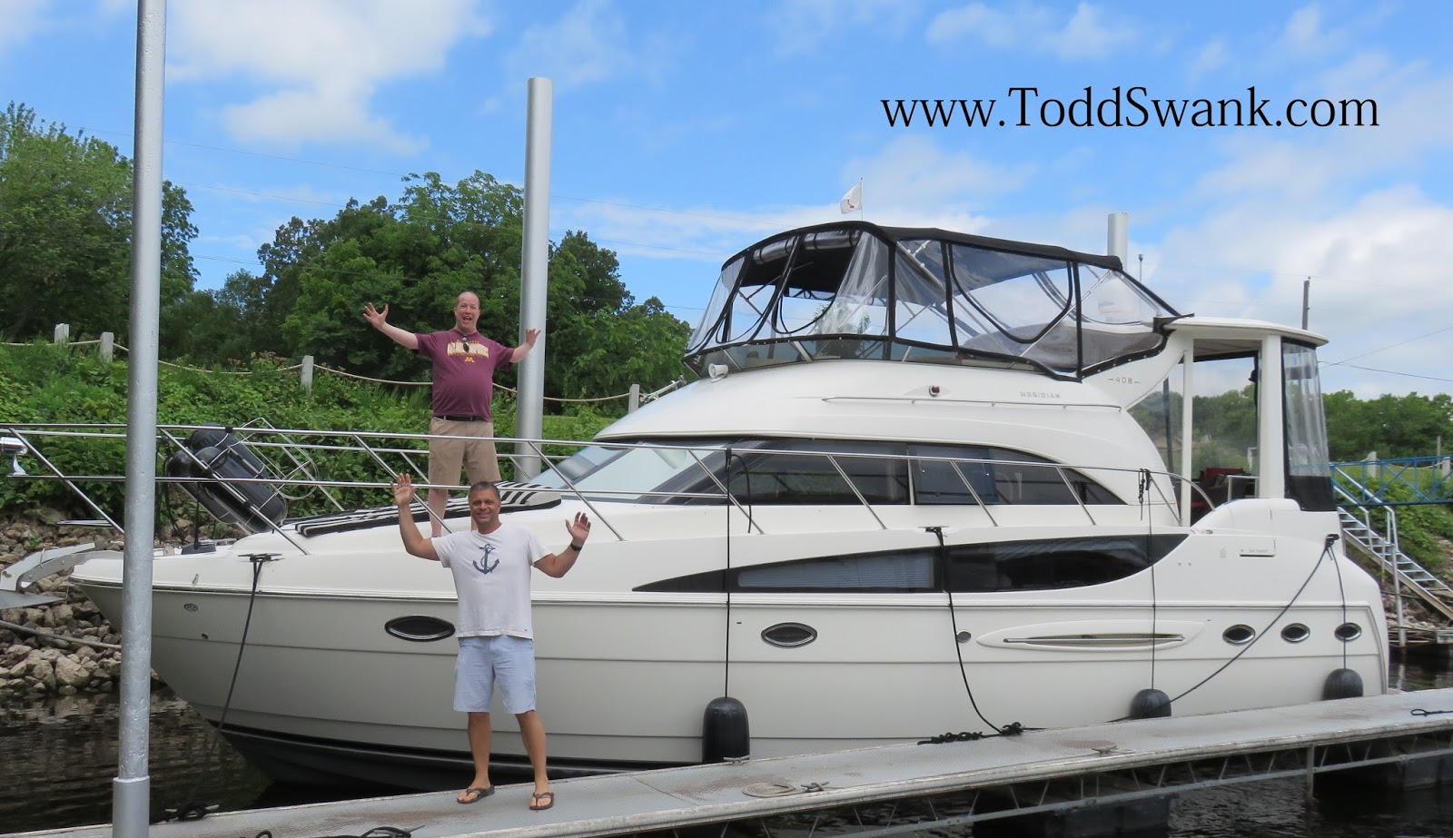 Todd Swank Jet Skiing on the St. Croix River