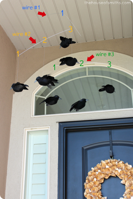 Diy Crow Mobile Pottery Barn Knockoff