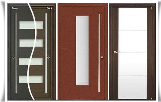 model desain daun pintu rumah minimalis