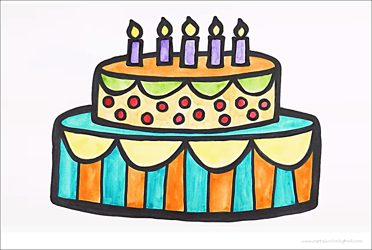 Featured image of post Cake Drawing Images With Colour : ✓ free for commercial use ✓ high quality images.