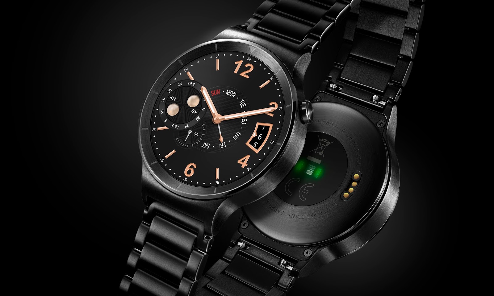 men's styling Huawei Smart Watch launches in the UK